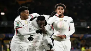 Drama Tujuh Gol: Chelsea Lolos ke Perempat Final Carabao Cup Usai Tekuk Wolverhampton 4-3