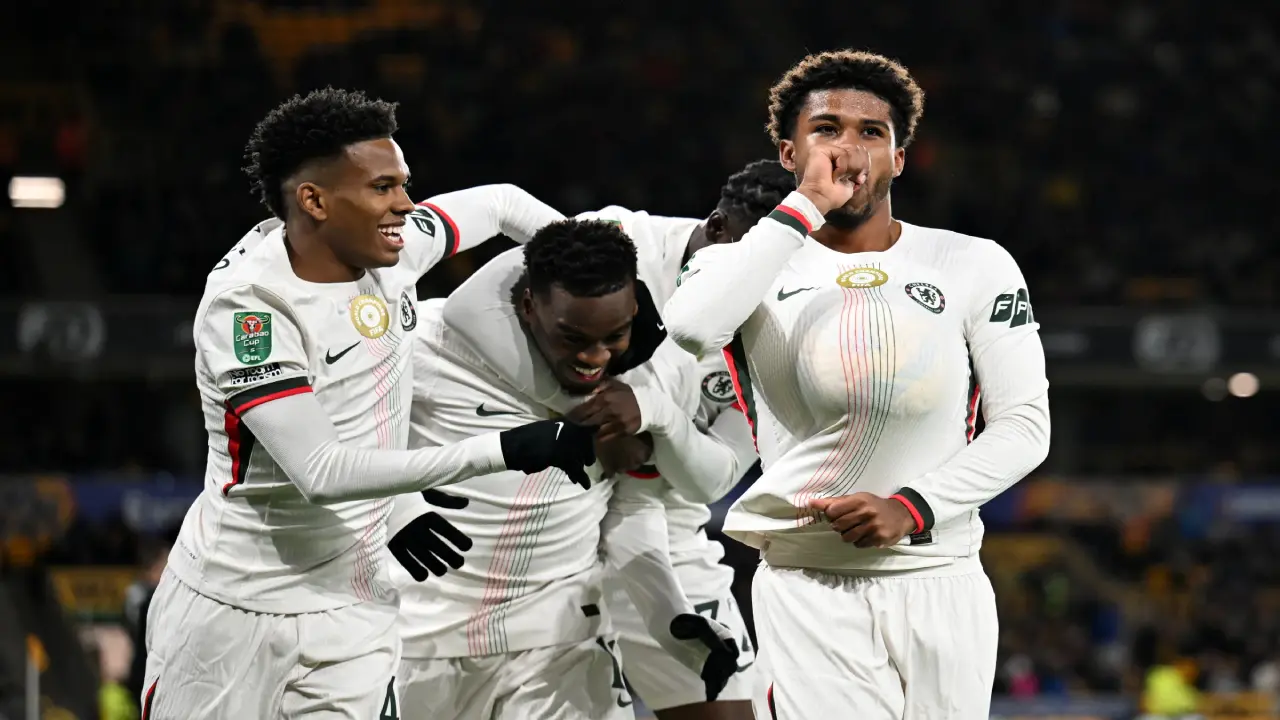 Drama Tujuh Gol: Chelsea Lolos ke Perempat Final Carabao Cup Usai Tekuk Wolverhampton 4-3