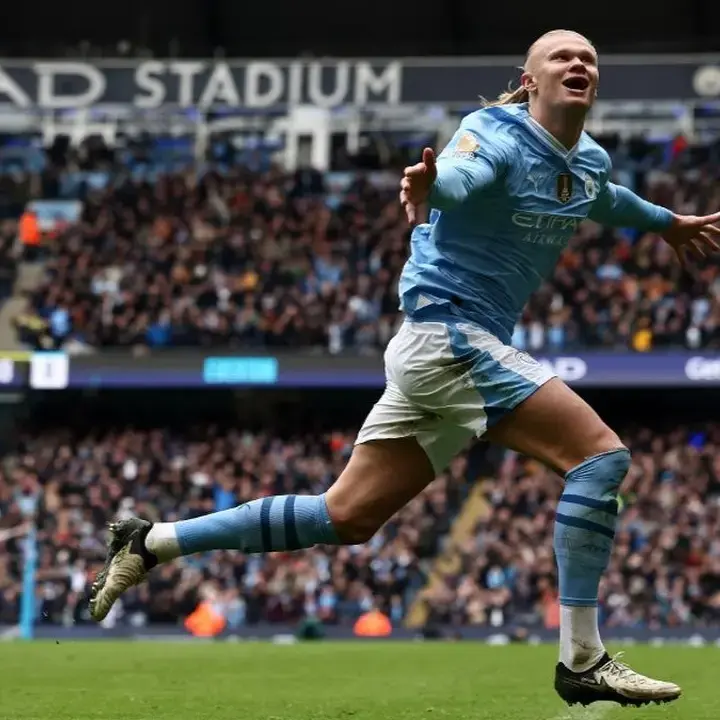 Dua Gol Erling Haaland Antar Manchester City Menang atas Everton di Liga Inggris