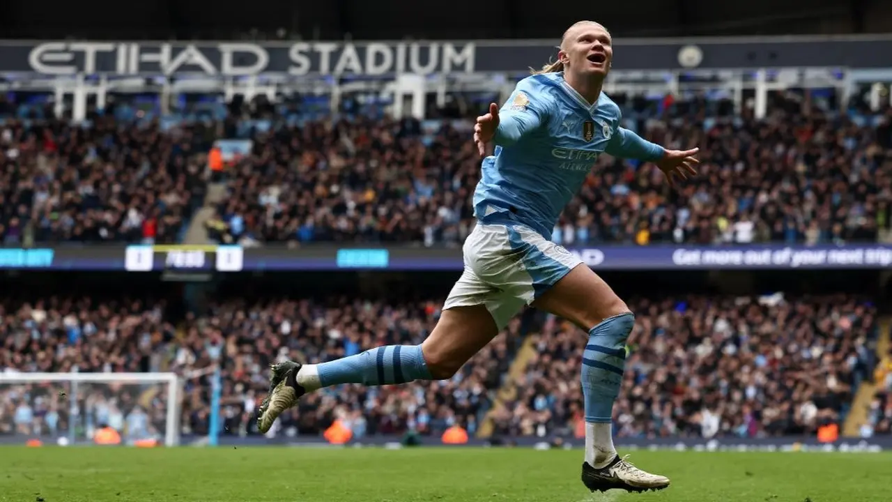 Dua Gol Erling Haaland Antar Manchester City Menang Atas Everton Di Liga Inggris