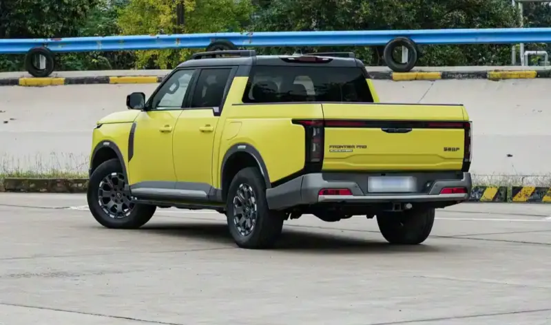 Eksterior Nissan Frontier Pro 2026