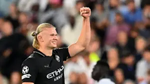 Erling Haaland Cetak Rekor Baru di Liga Champions, Manchester City Ditahan Imbang Monaco
