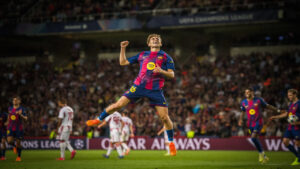 Fermin Lopez Jadi Pemain Spanyol Pertama Cetak Hattrick untuk Barca di Liga Champions