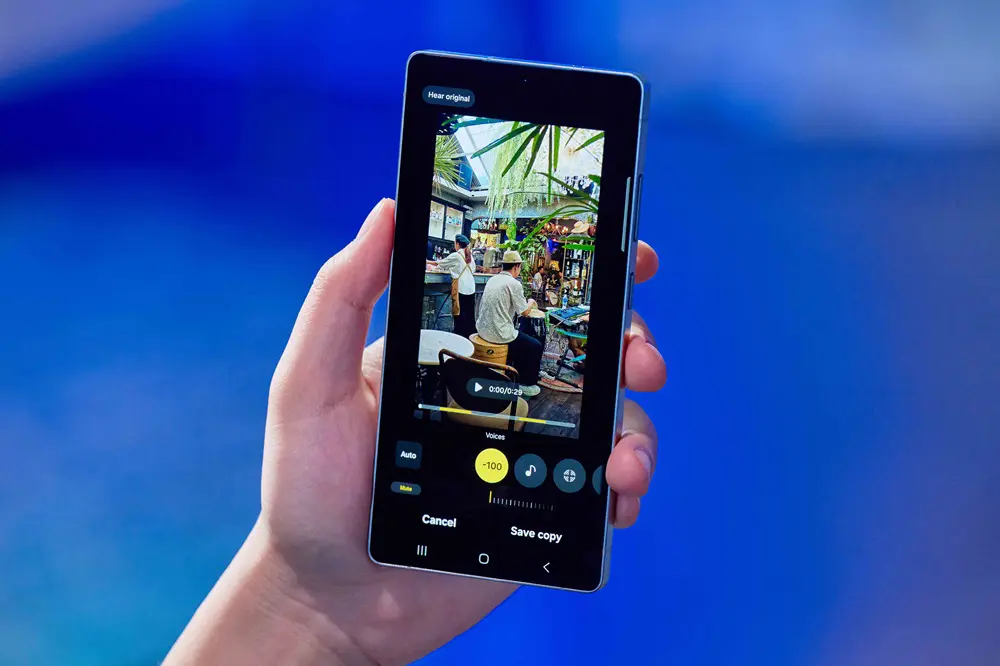 Fitur Audio Eraser Samsung Galaxy Z Flip 7