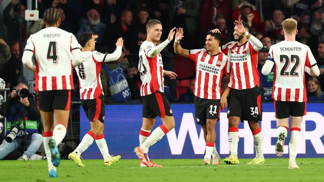 Hasil Mengejutkan! Psv Hancurkan Napoli 6 2 Di Liga Champions