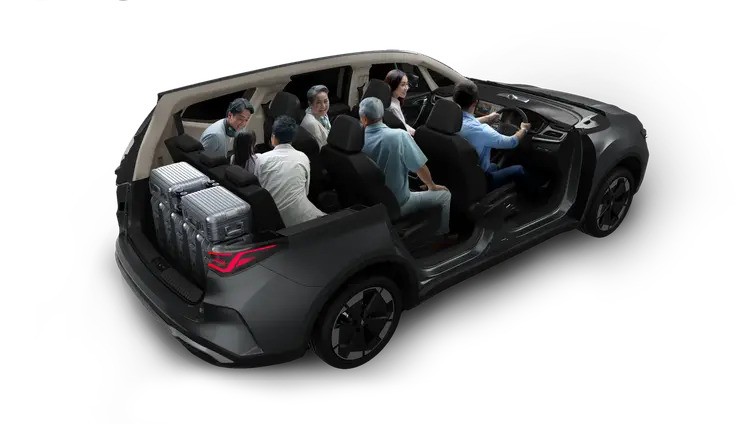 Interior Lapang Aletra L8 Ev 2025