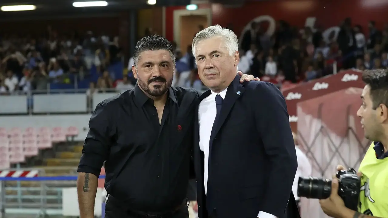 Kisah Retaknya Hubungan Ancelotti Dan Gattuso, Tak Pernah Saling Sapa Lagi
