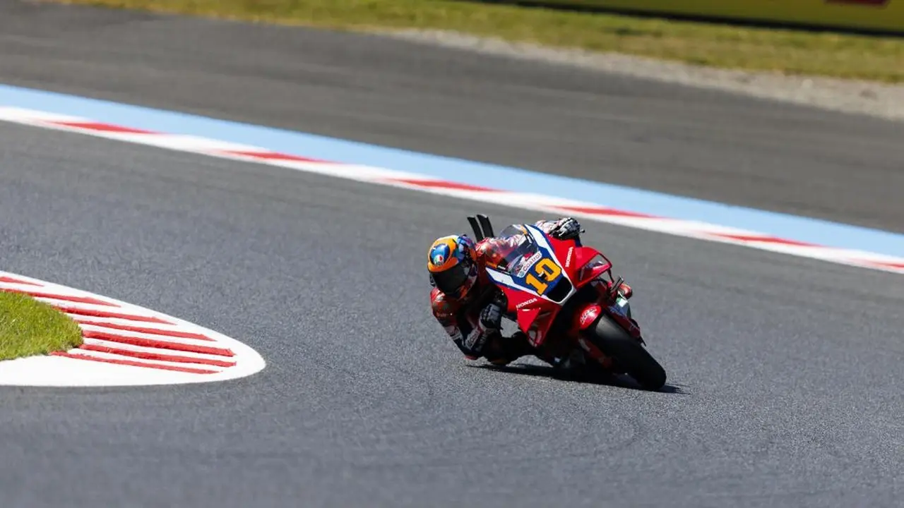 Luca Marini Tercepat Di Fp1 Motogp Mandalika 2025 Marc Marquez Hanya Kelima