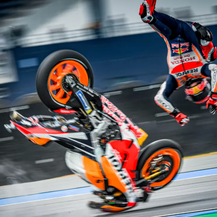 Marc Marquez Gagal Lolos Q2, Kutukan Mandalika Belum Terpecahkan