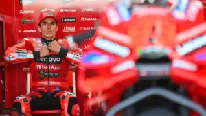 Marc Marquez Jatuh Dua Kali di Mandalika, Masuk Q1 Perdana MotoGP 2025