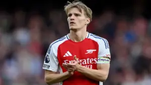 Pujian Mengalir untuk Martin Odegaard Usai Bawa Arsenal Kalahkan Olympiakos