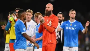 Napoli dan AS Roma Rebut Puncak Klasemen Serie A, AC Milan Turun ke Posisi 3