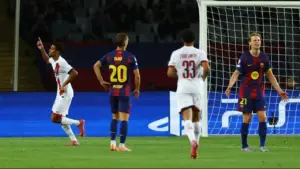 PSG Ukir Sejarah dengan Tiga Kemenangan Beruntun di Markas Barcelona