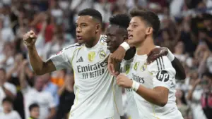 Kemenangan Telak Real Madrid vs Kairat Almaty di Liga Champions Pastikan Target Tercapai