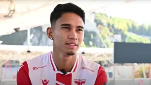 Resmi Berseragam AS Trencin, Marselino Ferdinan Langsung Jalani Latihan Perdana