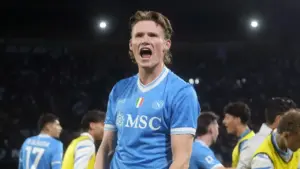 Scott McTominay Jadi Incaran Tottenham dan Newcastle Setelah Bersinar di Napoli
