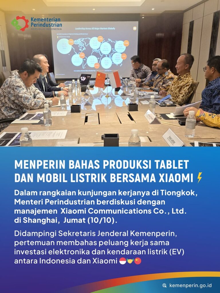 Xiaomi Su7 Bisa Diproduksi Di Indonesia Kemenperin Mulai Bahas Kerja Sama Ev