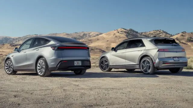 Harga Sama Rp600 Jutaan Tesla Model Y Standard Ternyata Kalah Fitur Dari Hyundai Ioniq 5