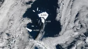 NASA Soroti Hancurnya Gunung Es Raksasa A-23A di Samudra Antarktika