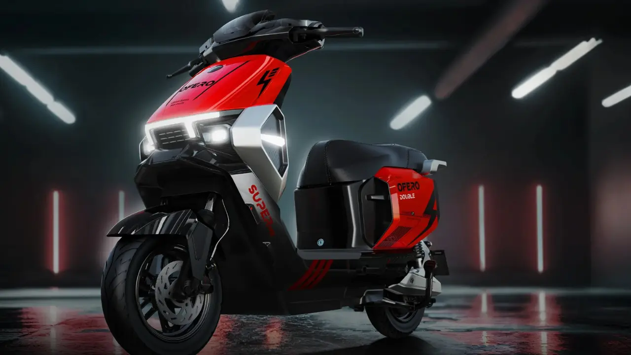 Ofero Stareer 3 Lit Motor Listrik Dengan Jarak Tempuh 120 Km Sekali Cas