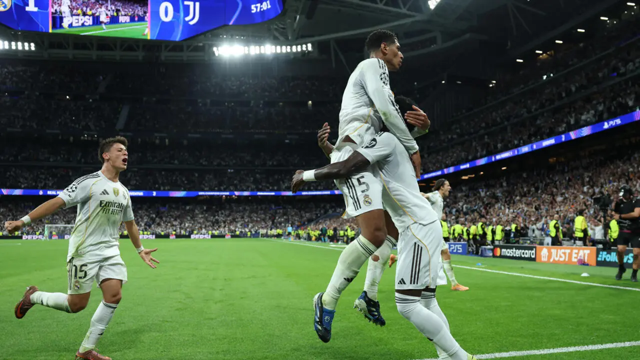 Real Madrid Kalahkan Juventus di Liga Champions Lewat Gol Tunggal Jude Bellingham