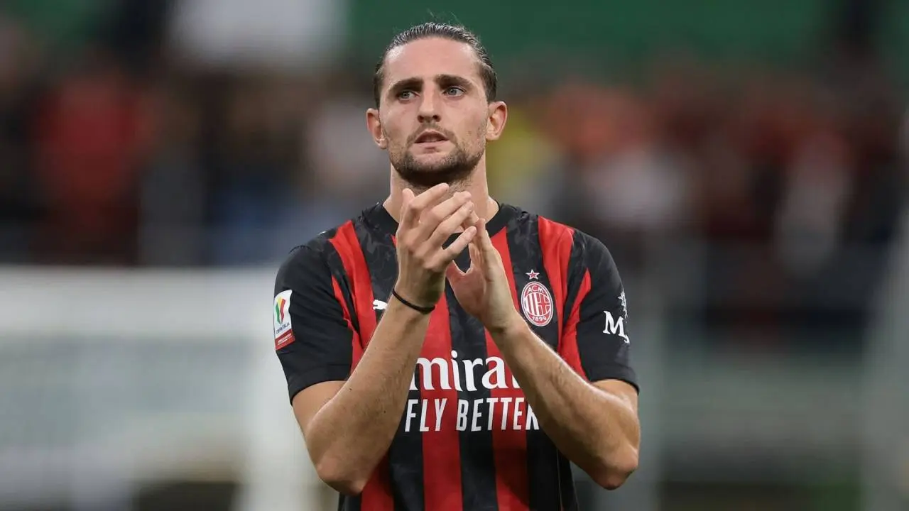 Adrien Rabiot Pulih Dan Siap Perkuat Ac Milan Di Derby Della Madonnina Kontra Inter Milan