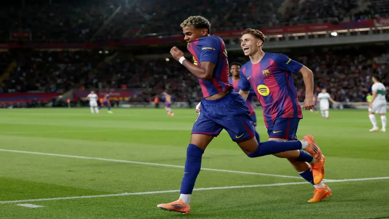 Barcelona Amankan Kemenangan 3 1 Atas Elche Di La Liga 2025 2026