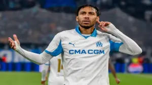 Dua Gol Aubameyang Antar Marseille Kunci Kemenangan Dramatis 2-1 Atas Newcastle di Liga Champions
