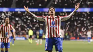 Gol Menit Akhir Jose Maria Gimenez Antar Atletico Madrid Menang Tipis 2-1 Atas Inter Milan di Liga Champions
