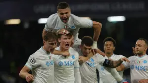 Hasil Liga Champions: Napoli Menang 2-0 Atas Qarabag di Stadio Diego Armando Maradona