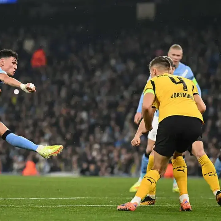 Manchester City Pesta Gol, Hajar Borussia Dortmund 4-1 di Liga Champions