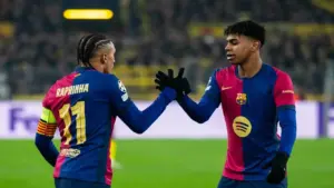 Raphinha Ungkap Persaingan Positif dengan Lamine Yamal di Barcelona dan Mimpi yang Belum Tercapai di Ballon d’Or