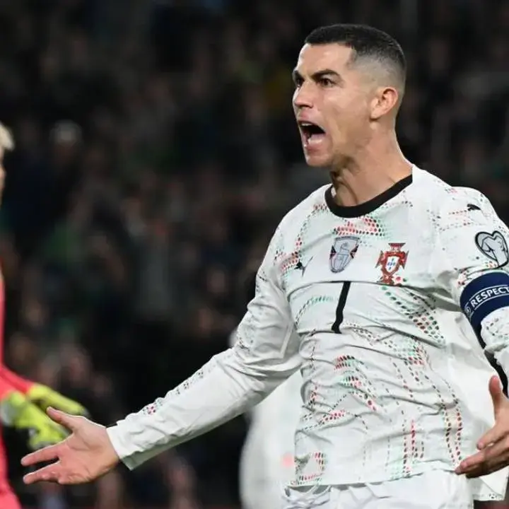 Kartu Merah Cristiano Ronaldo Warnai Kekalahan Timnas Portugal 0-2 Atas Timnas Irlandia