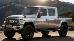 BAW 212 T01 Explorer Pickup Debut di Guangzhou Auto Show: Mesin Diesel 2.3T dan Bodi Kotak Ikonik