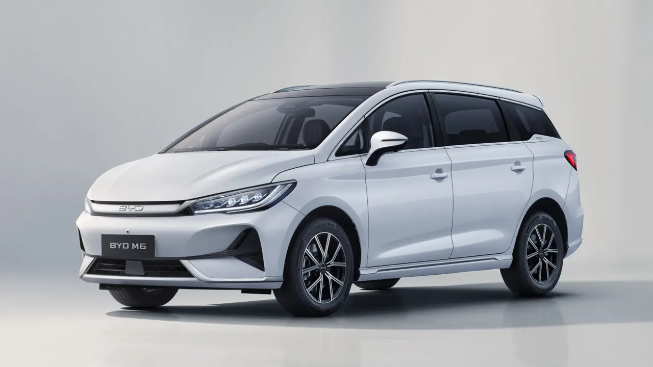 Byd M6 Mpv Listrik 7 Seater Untuk Keluarga Dengan Jarak Tempuh 530 Km 1