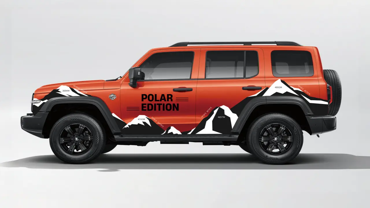 Gwm Tank 300 Polar Edition Debut Di Guangzhou Auto Show 2025 Dengan Warna Polar Orange Fitur Off Road