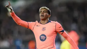 Lamine Yamal Samai Rekor Kylian Mbappe Usai Cetak 13 Kontribusi Gol di Liga Champions