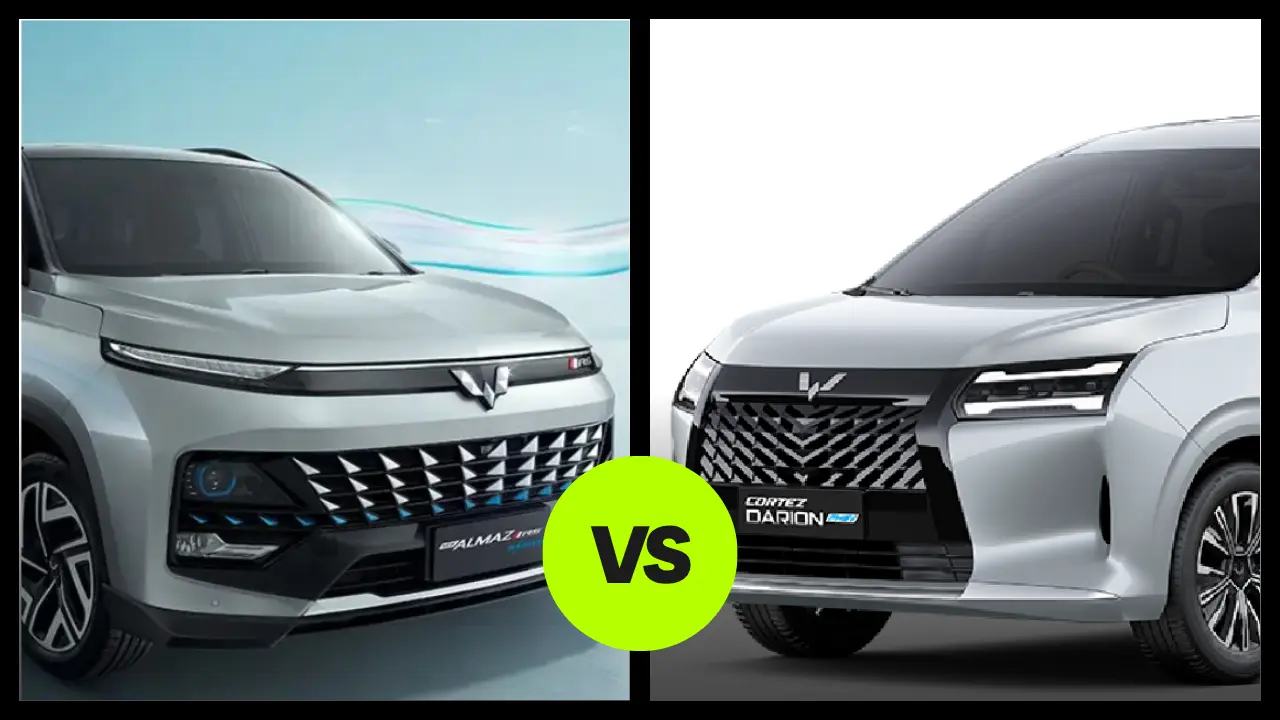 Perbandingan Wuling Darion Phev Vs Almaz Rs Pro Hybrid Pilih Efisiensi Atau Performa