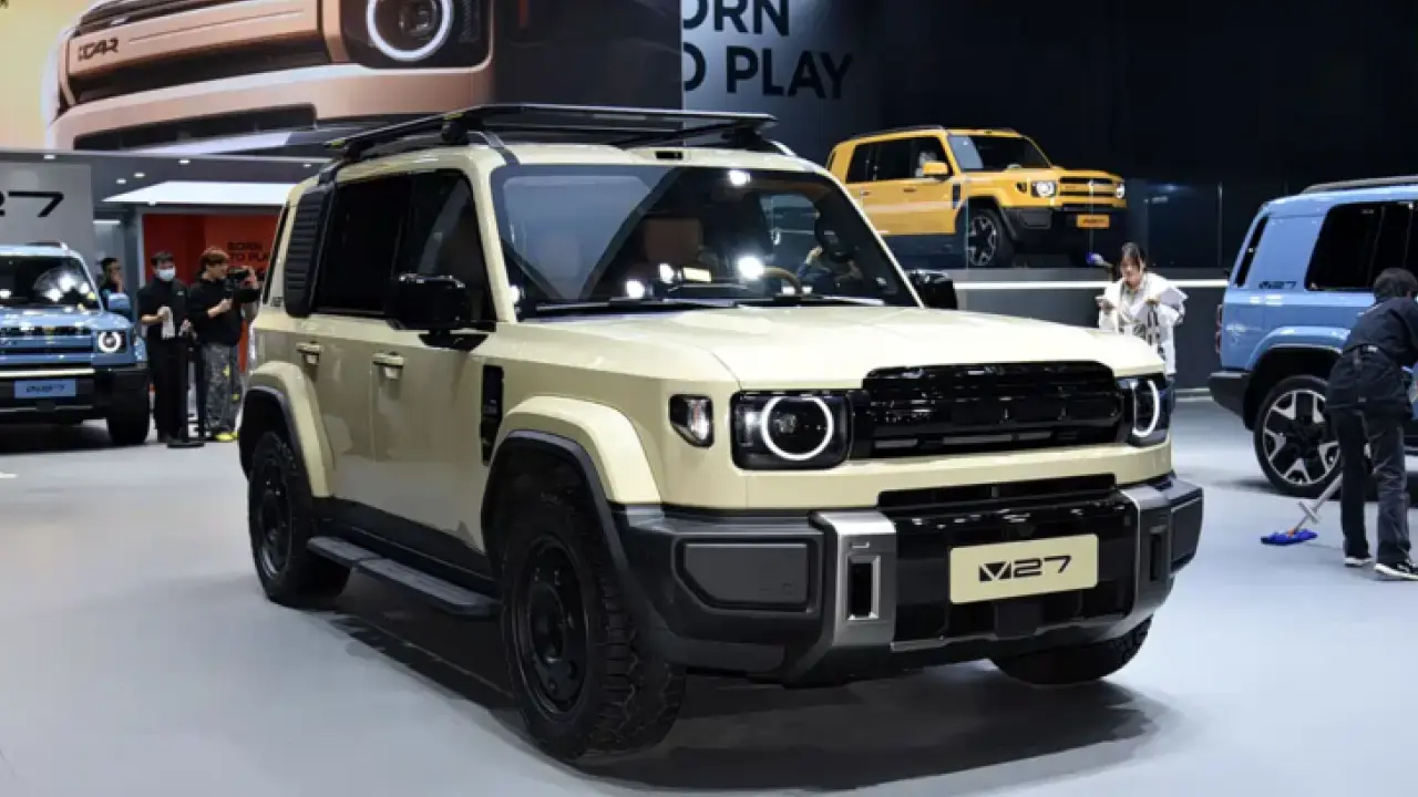 Suv Erev Chery Icar V27 Meluncur Di Guangzhou Auto Show Mesin 1 5t Dan Motor Listrik Siap Dipasarkan 2026