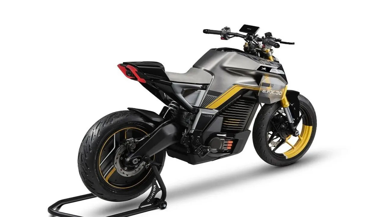 Tvs Efx 30 Debut Di Eicma 2025 Motor Listrik Sport Pertama Dari India