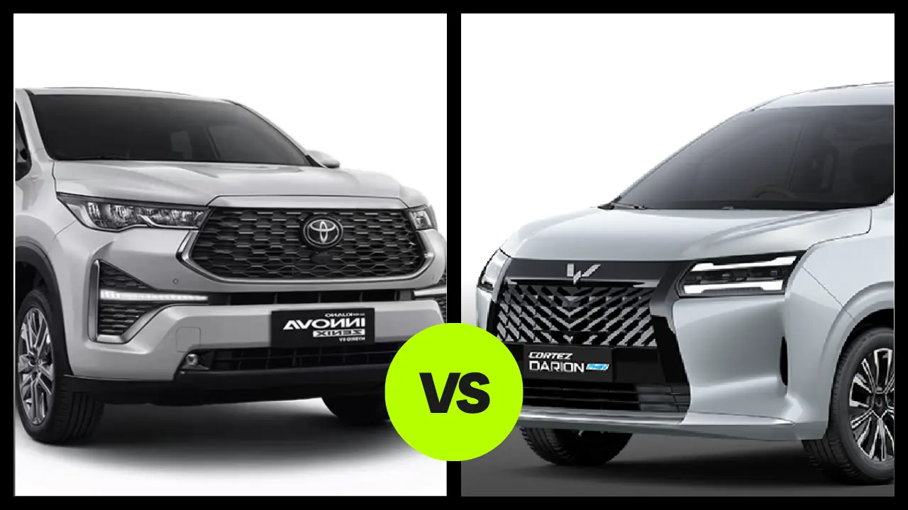 Wuling Darion Phev Vs Innova Zenix Hybrid Duel Mpv Hybrid Rp400 Jutaan Di Indonesia