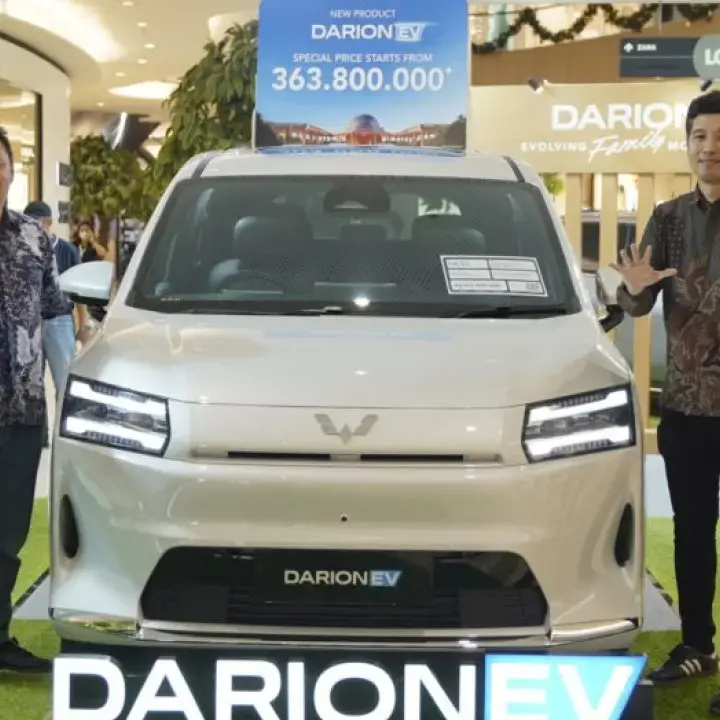 Wuling Darion Raih 1.500 SPK, MPV Elektrifikasi Ini Diminati Berkat Jarak Tempuh hingga 540 Km