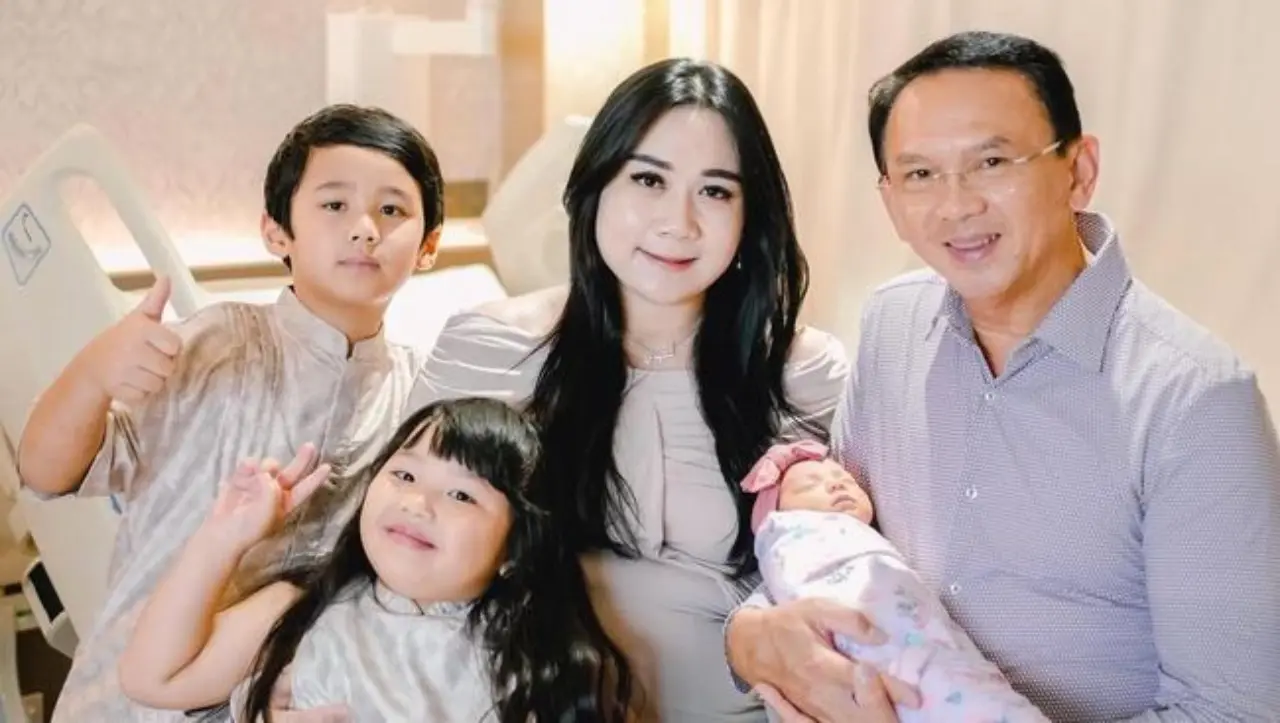 Ahok dan Puput Dikaruniai Anak Ketiga, Bernama Regina Welasih Purnama