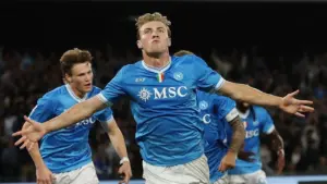 Rasmus Hojlund Lampaui Gol di Liga Inggris Musim Lalu Bersama Napoli
