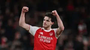 Badai Cedera Arsenal Makin Parah, Declan Rice Menyusul Absen Lawan Aston Villa