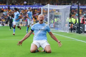 Cetak 100 Gol Tercepat, Haaland Dapat Tantangan Shearer untuk Pecahkan Rekor Sang Legenda
