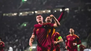 Brace Evan Ferguson Antar AS Roma Menang Telak 3-0 Atas Celtic di Liga Eropa