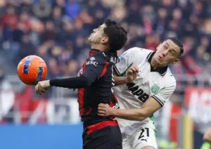 AC Milan Ditahan Sassuolo 2-2 di San Siro, Puncak Klasemen Serie A Dikudeta Intar Milan