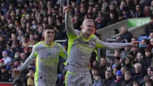 Haaland Cetak Brace, Manchester City Gasak Crystal Palace 3-0 di Liga Inggris