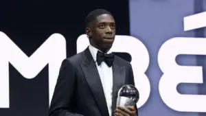 Ousmane Dembele Sabet Gelar Pemain Terbaik FIFA 2025, Kalahkan Mbappe dan Yamal